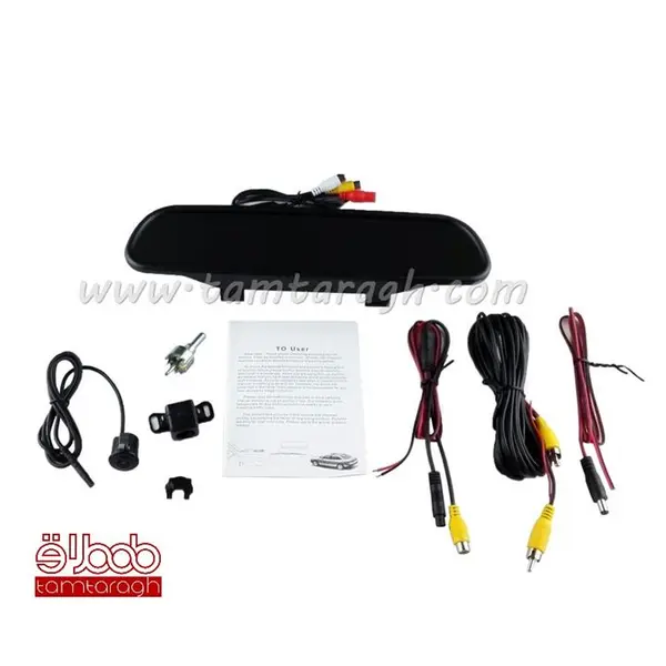 آینه مانیتور و دوربین دنده عقب چیتا مدل Black