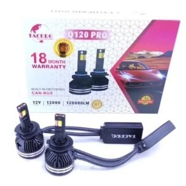 لامپ هدلایت خودرو تک پرو مدل Q120 بسته 2 عددی