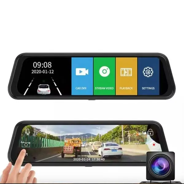 آینه مانیتور دار لمسی ۱۰ اینچی کرونی V10