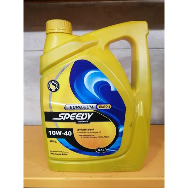 روغن موتور اسپیدی یوروپیوم 10w40 حجم ۳.۵ لیتری - 4