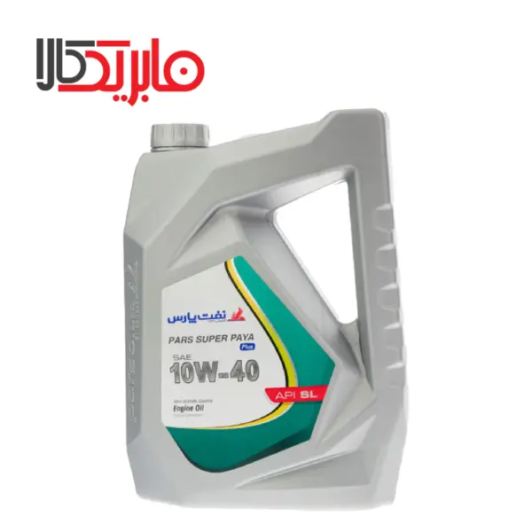 روغن موتور خودرو نفت پارس مدل سوپر پایا پلاس 10W40 حجم 4 لیتر