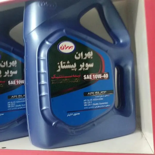 روغن موتور بهران سوپر پیشتاز 10W40 sl پلاستیکی 4لیتری