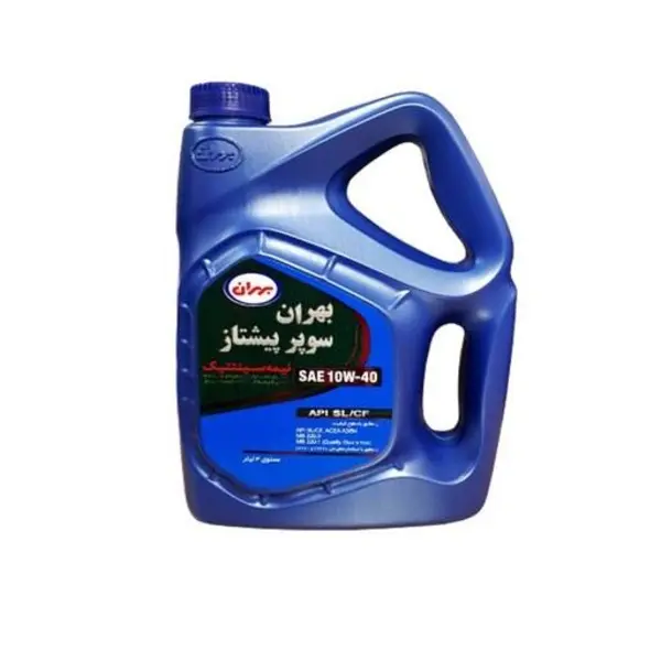 روغن موتور بهران سوپر پیشتاز 10W40 sl پلاستیکی 4لیتری