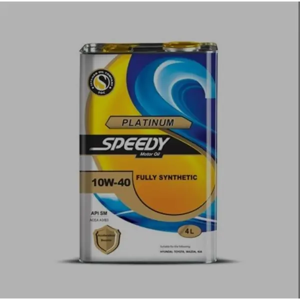 روغن موتور اسپیدی مدل پلاتینیوم 10W40 SM حجم 4 لیتر