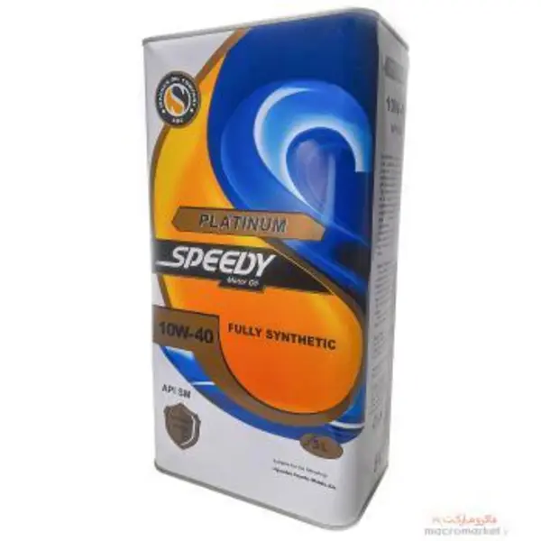 روغن موتور اسپیدی مدل پلاتینیوم 10W40 SM حجم 4 لیتر