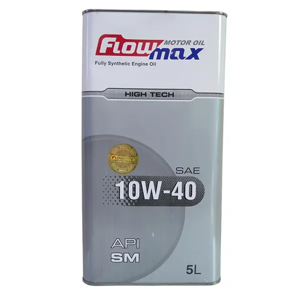 روغن موتور فلومکس های تک 10w-40 SM HIGH TECH فول سینتتیک حجم 5 لیتر