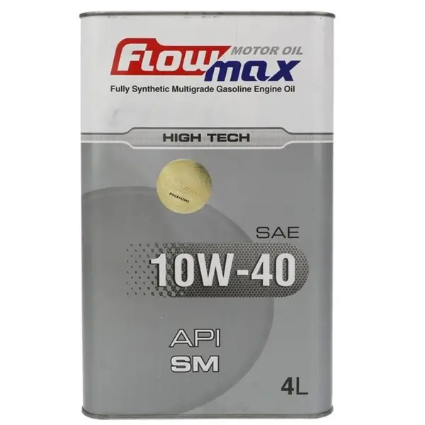 روغن موتور فلومکس های تک 10w-40 SM HIGH TECH فول سینتتیک حجم 5 لیتر