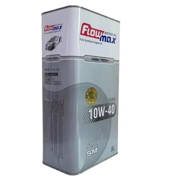 روغن موتور فلومکس های تک 10w-40 SM HIGH TECH فول سینتتیک حجم 5 لیتر