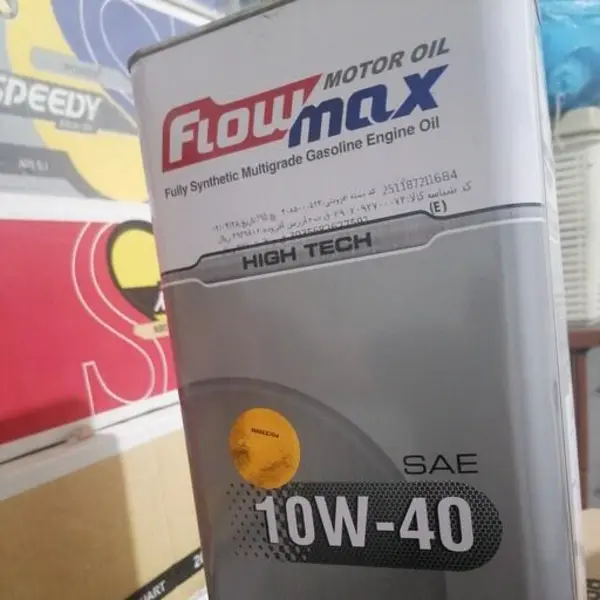 روغن موتور فلومکس های تک 10w-40 SM HIGH TECH فول سینتتیک حجم 5 لیتر