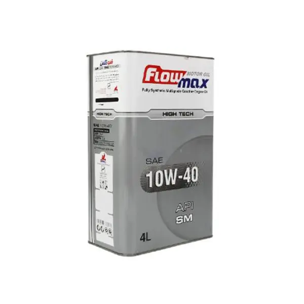 روغن موتور فلومکس های تک 10w-40 SM HIGH TECH فول سینتتیک حجم 5 لیتر