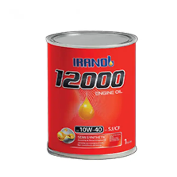 روغن موتور بنزینی دیزلی ایرانول 12000 10W40 SJ حجم 4 لیتر روغن موتور بنزینی دیزلی ایرانول 12000 10W40 SJ حجم 4 لیتر