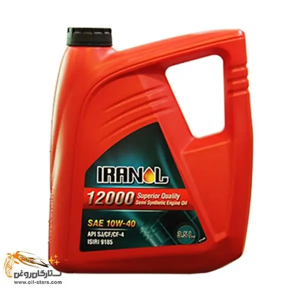 روغن موتور ایرانول 12000 10W-40 - 5