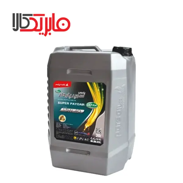 روغن موتور پارس سوپر پایدار اولترا 15w-40 Ci-4 حجم 20 لیتر