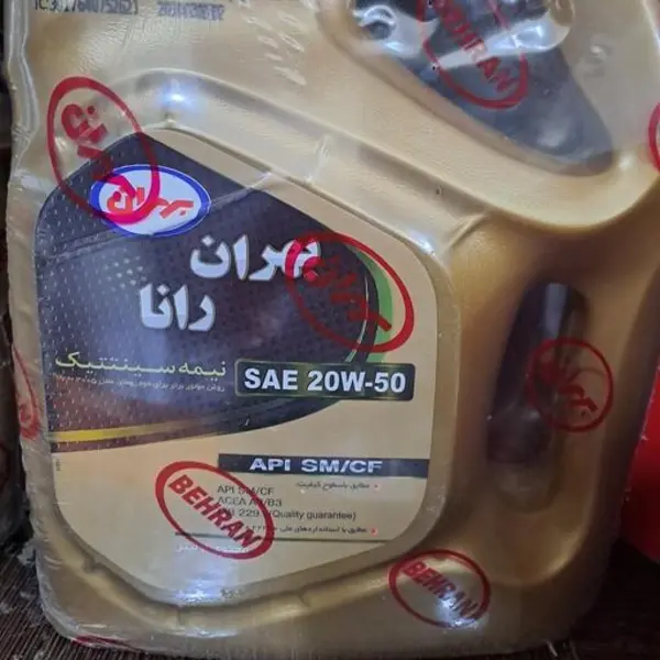 روغن موتور بهران رانا 20W50  چهار 4 لیتری SM - 2