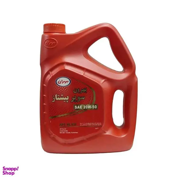 روغن موتور بهران سوپر پیشتاز 20W-50 sl پلاستیکی