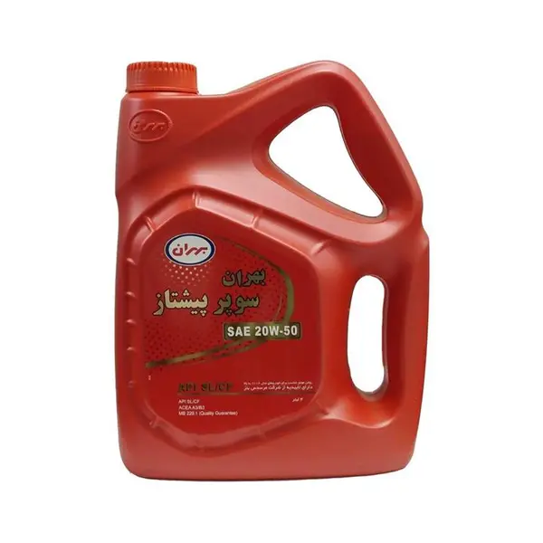 روغن موتور بهران سوپر پیشتاز 20W-50 sl پلاستیکی