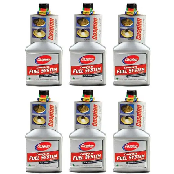 تمیز کننده موتور خودرو کاسپین مدل 2297 حجم 400 لیتر بسته 6 عددی