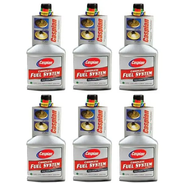 تمیز کننده موتور خودرو کاسپین مدل 2297 حجم 400 لیتر بسته 6 عددی