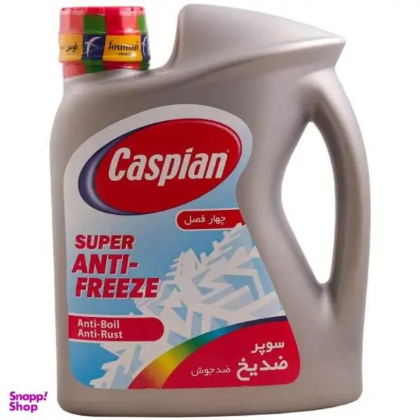 ضدیخ خودرو کاسپین مدل چهارفصل وزن 4 کیلوگرم ضدیخ خودرو کاسپین مدل چهارفصل وزن 4 کیلوگرم