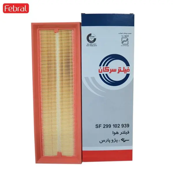 فیلتر هوا پژو 405 سرکان