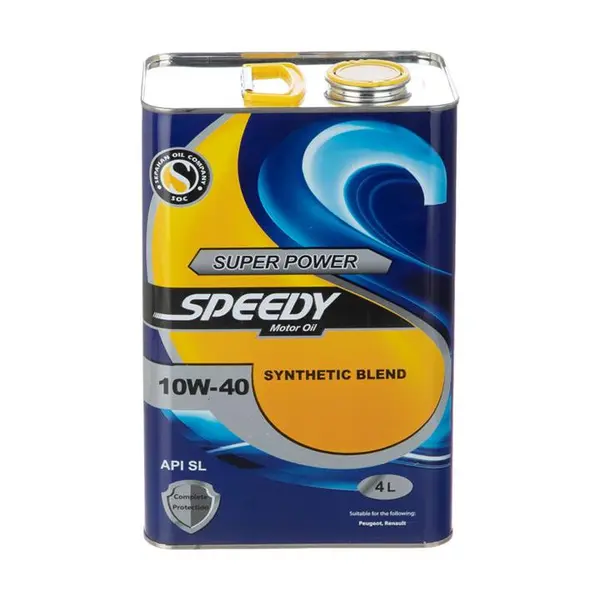 روغن موتور اسپیدی سوپر پاور 4لیتری SL 10W40