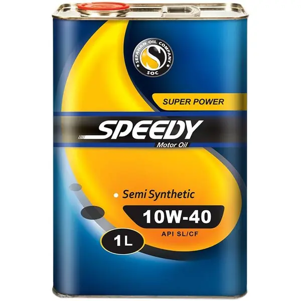 روغن موتور اسپیدی سوپر پاور 4لیتری SL 10W40