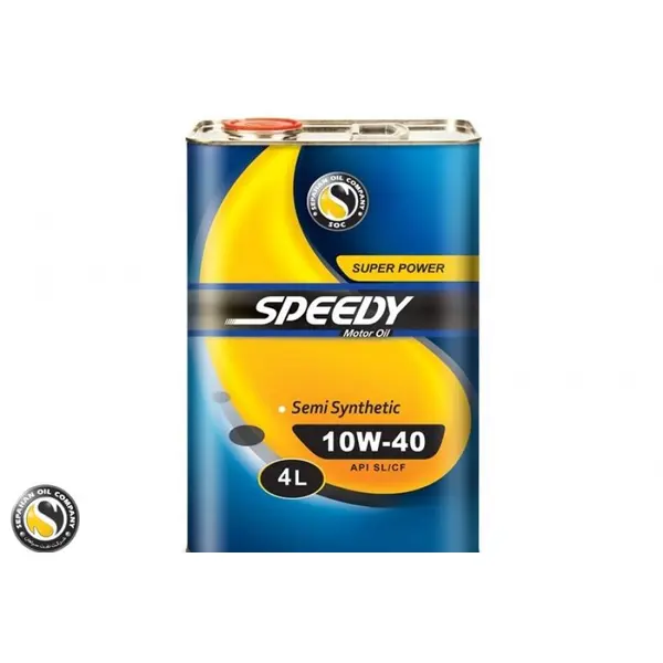 روغن موتور اسپیدی سوپر پاور 4لیتری SL 10W40