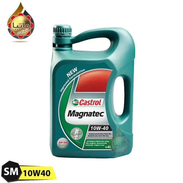 روغن موتور کاسترول مگناتک 4 لیتری SM 10W40 - 2