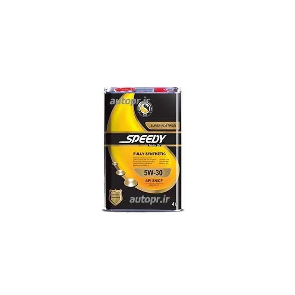 روغن موتور سوپر پلاتینیوم 4 لیتری SN 5W30-اسپیدی روغن موتور سوپر پلاتینیوم 4 لیتری SN 5W30-اسپیدی