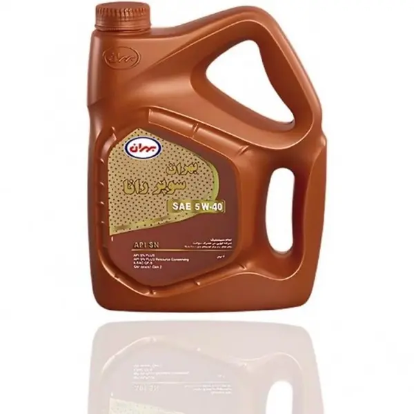 روغن موتور بهران مدل سوپر رانا 5w40 SN حجم 4 لیتر