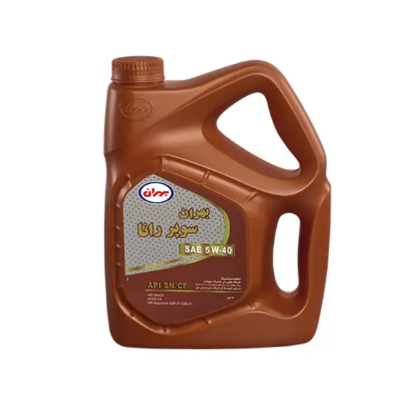 روغن موتور بهران مدل سوپر رانا 5w40 SN حجم 4 لیتر روغن موتور بهران مدل سوپر رانا 5w40 SN حجم 4 لیتر