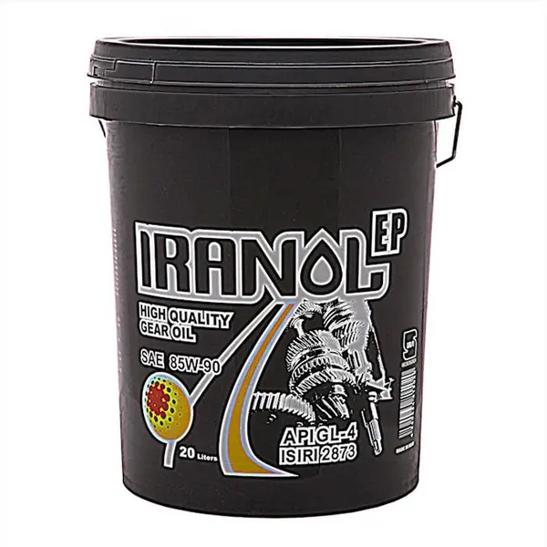 روغن گیربکس ایرانول مدل 85W-140EP حجم 20 لیتر روغن گیربکس ایرانول مدل 85W-140EP حجم 20 لیتر