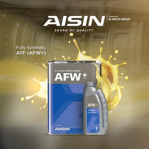 روغن گیربکس خودرو آیسین مدل AFW-PLUS  ظرفیت 4 لیتر