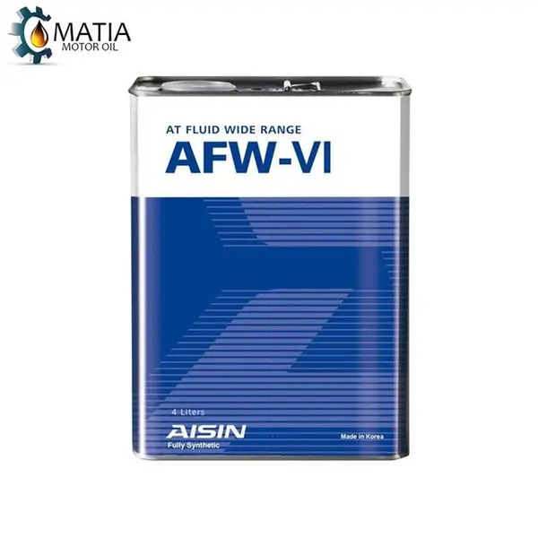 روغن گیربکس خودرو آیسین مدل AFW-VI ظرفیت 4 لیتر