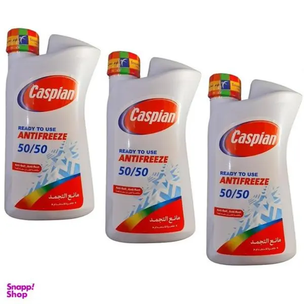 ضدیخ کاسپین مدل AM 11L 50/50 وزن 1 کیلوگرم مجموعه 3 عددی