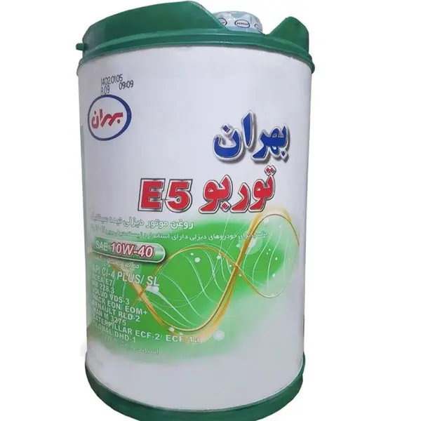 روغن موتور بهران مدل توربو یورو E 5 حجم 20 لیتر (10W-40)