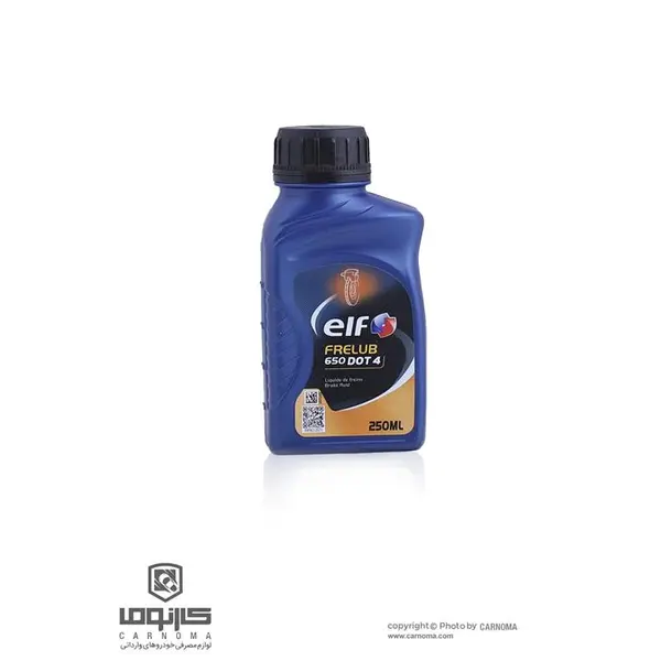 روغن ترمز خودرو الف مدل Frelub 650 Dot4 ظرفیت 250 میلی لیتری