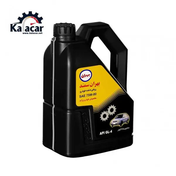 روغن گیربکس خودرو کاسپین مدل GL4 75W80 حجم 950 میلی‌ لیتر - 5