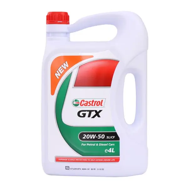 روغن موتور خودرو کاسترول مدل GTX 20W-50 ظرفیت 4 لیتر - 4