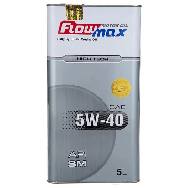 روغن موتور خودرو فلومکس مدل High Tech پنج لیتری 5w-40 - 2