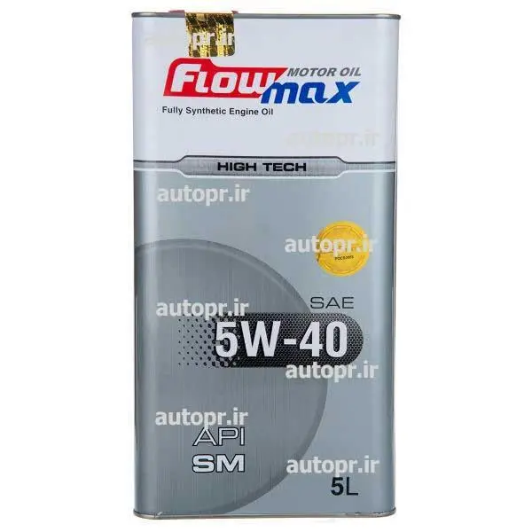 روغن موتور خودرو فلومکس مدل High Tech پنج لیتری 5w-40