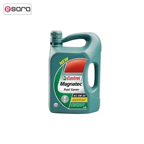 روغن موتور خودرو کاسترول مدل Magnatec Fuel Saver ظرفیت 4 لیتری 5W30