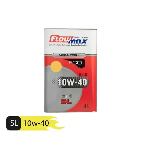 روغن موتور خودرو فلومکس مدل MEGATECH 10W40 ECO حجم 4 لیتر - 2