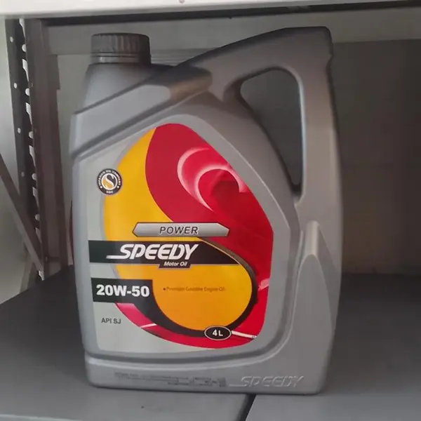 روغن موتور سپاهان مدل اسپیدی پاور SJ حجم 4 لیتر (20w-50)