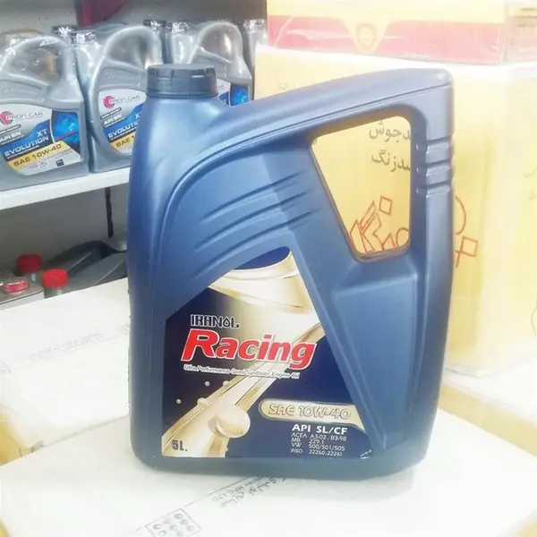 روغن موتور خودرو ایرانول ریسینگ، چهار لیتری SL 10W40 - 3