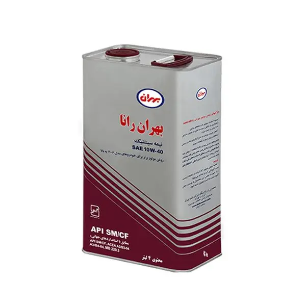 روغن موتور بهران مدل رانا SM حجم 4 لیتر (10W-40) روغن موتور بهران مدل رانا SM حجم 4 لیتر (10W-40)