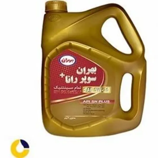 روغن موتور بهران مدل سوپر رانا پلاس SN حجم 4 لیتر (5W-30)