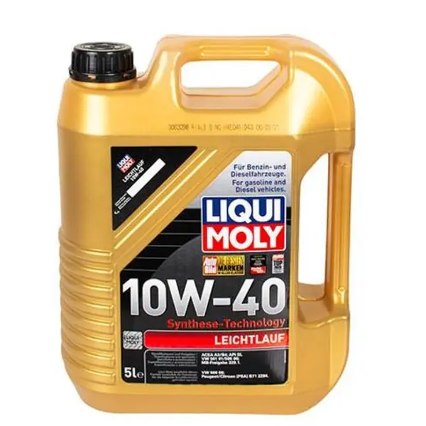 روغن موتور خودرو لیکومولی مدل Super Leichtlauf 10W-40 حجم 5 لیتر