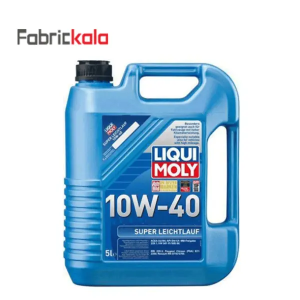 روغن موتور خودرو لیکومولی مدل Super Leichtlauf 10W-40 حجم 5 لیتر