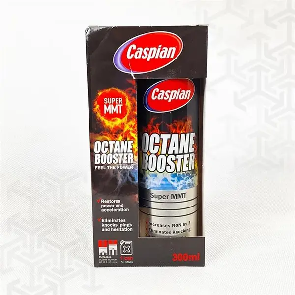 اکتان بوستر کاسپین مدل SUPER MMT حجم 300 میلی لیتر بسته 12 عددی